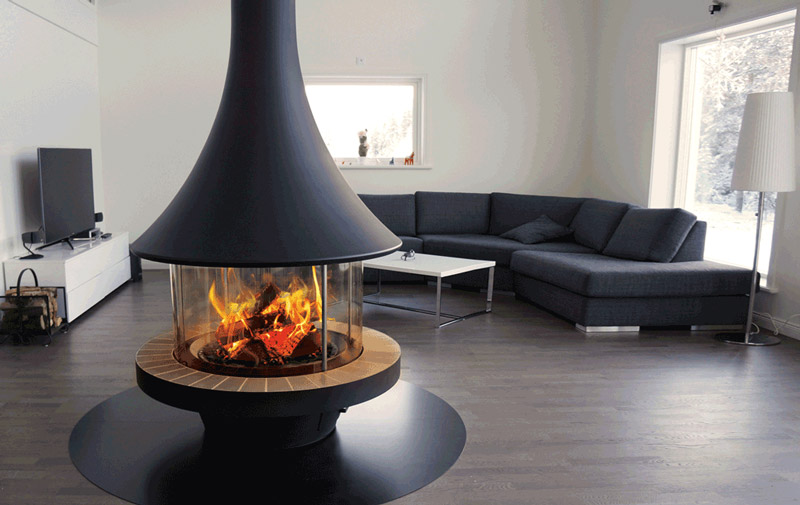 ساخت انواع شومینه