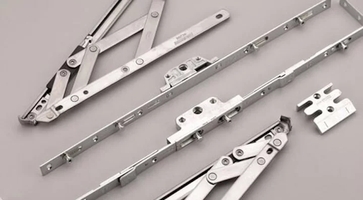 انواع یراق آلات پنجره دوجداره