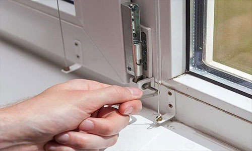 انواع یراق آلات پنجره دوجداره