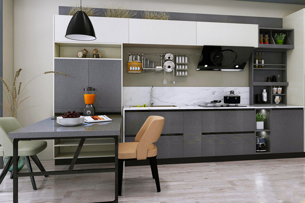 هر چیزی که باید درباره کابینت با دستگیره های مخفی بدانیم