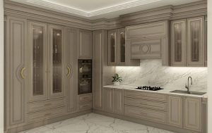 ۴ مدل از انواع کابینت برای آشپزخانه کوچک