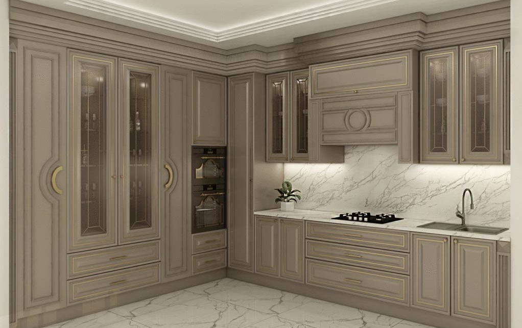 ۴ مدل از انواع کابینت برای آشپزخانه کوچک