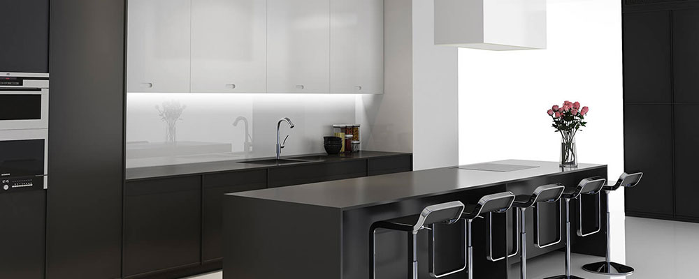 تاثیر رنگ تیره بر کابینت آشپزخانه 