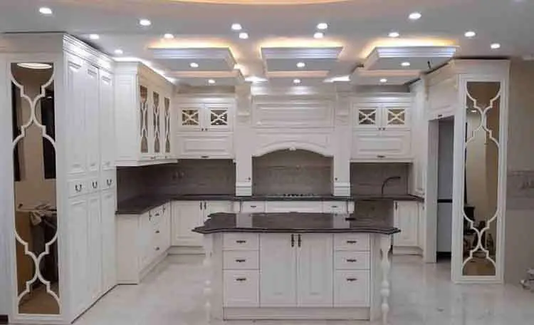 همه چیز درباره ی کابینت های کلاسیک 