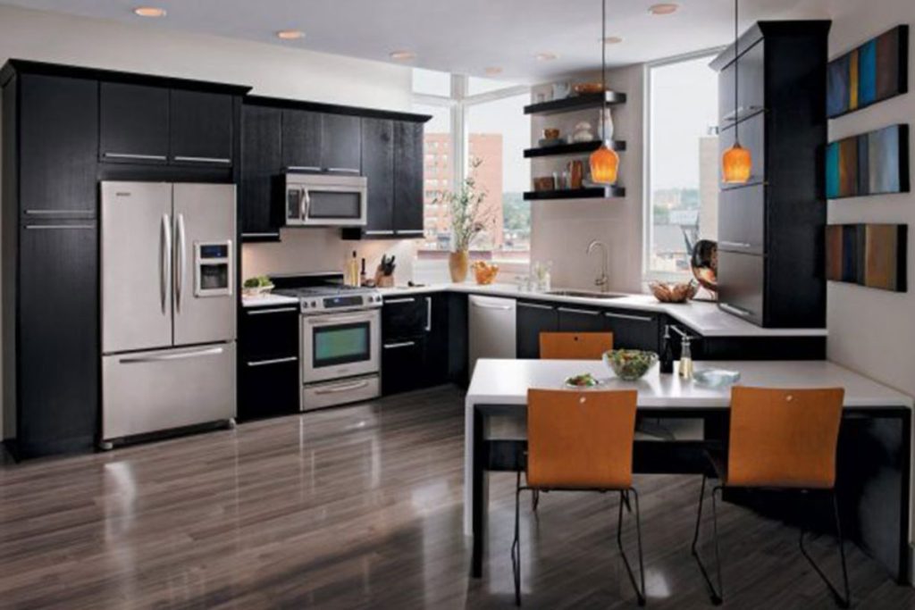 باکسهای یخچال در کابینت: طراحی استثنائی